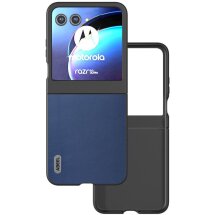 Защитный чехол ABEEL Texture Case для Motorola Razr 50 - Blue: фото 1 из 6