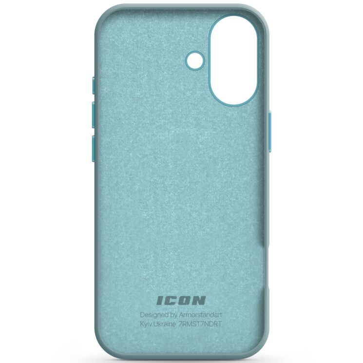 Захисний чохол ArmorStandart ICON2 Case для iPhone 16 - Blue Fog: фото 2 з 9