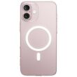 Защитный чехол BASEUS Crystal Magnetic Phone Case для Apple iPhone 16 Plus - Transparent (360638T)