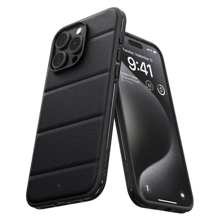 Защитный чехол Caseology Athlex by Spigen для Apple iPhone 15 Pro Max (ACS06623) - Active Black: фото 1 из 15