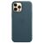 Защитный чехол Copiex Leather Case with MagSafe для Apple iPhone 12 Pro Max - Baltic Blue: фото 1 из 5