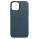 Защитный чехол Copiex Leather Case with MagSafe для Apple iPhone 12 Pro Max - Baltic Blue (254074L). Фото 5 из 5