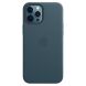 Защитный чехол Copiex Leather Case with MagSafe для Apple iPhone 12 Pro Max - Baltic Blue (254074L). Фото 3 из 5