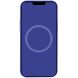 Защитный чехол Copiex Silicone Case with MagSafe для Apple iPhone 16 - Ultramarine (366420L). Фото 3 из 4