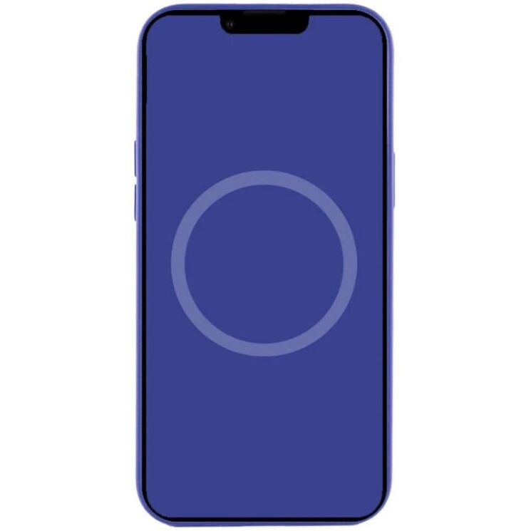 Защитный чехол Copiex Silicone Case with MagSafe для Apple iPhone 16 - Ultramarine: фото 3 из 4