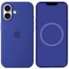 Защитный чехол Copiex Silicone Case with MagSafe для Apple iPhone 16 - Ultramarine (366420L). Фото 1 из 4