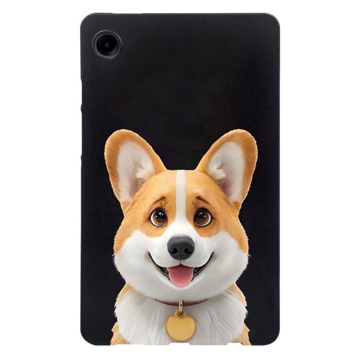 Защитный чехол Deexe Animal Series для Samsung Galaxy Tab A9 (X110/115) - Corgi: фото 1 из 7