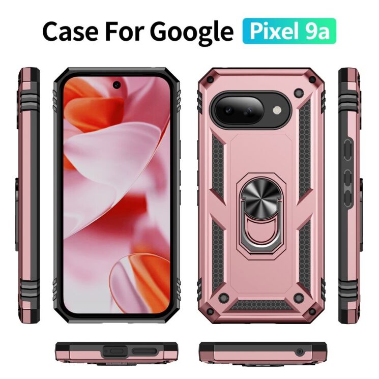 Защитный чехол Deexe Armor Case для Google Pixel 9a - Black: фото 7 из 7