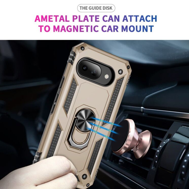 Защитный чехол Deexe Armor Case для Google Pixel 9a - Black: фото 4 из 7
