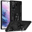 Защитный чехол Deexe Armor Case для Samsung Galaxy S22 Ultra (S908) - Black (298434B)