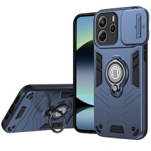 Защитный чехол Deexe Armor MagShield для Xiaomi Redmi Note 14 4G - Blue: фото 1 из 7
