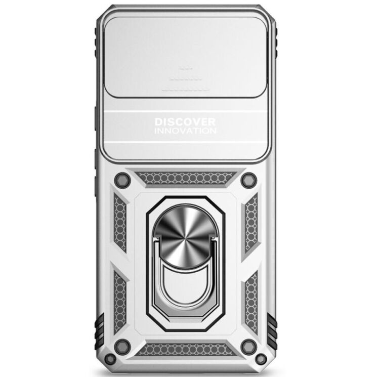 Захисний чохол Deexe Armor Shield для Google Pixel 8 - Silver: фото 2 з 9