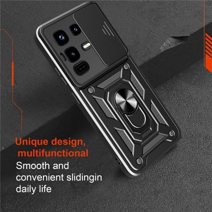 Защитный чехол Deexe Armor Shield для Infinix Note 50 Pro - Black: фото 8 из 10