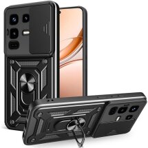 Защитный чехол Deexe Armor Shield для Infinix Note 50 Pro - Black: фото 1 из 10