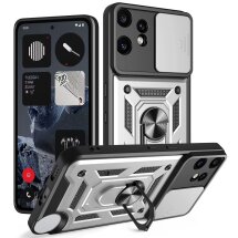 Захисний чохол Deexe Armor Shield для Nothing CMF Phone 2 Pro - Silver: фото 1 з 10