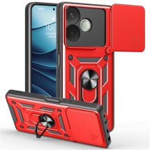 Защитный чехол Deexe Armor Shield для OPPO A5 Pro (4G/5G) - Red: фото 1 из 8