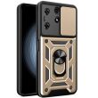 Защитный чехол Deexe Armor Shield для TECNO Spark 10 Pro - Gold (325311F)