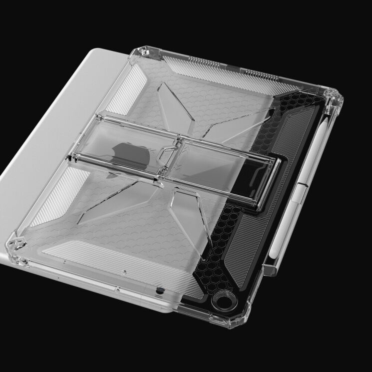 Защитный чехол Deexe Astro Deck для Apple iPad 10.2 7/8/9 Gen (2019/2020/2021) \ iPad Air 3 10.5 (2019) - Transparent: фото 8 из 9