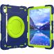 Защитный чехол Deexe Battle Case для Apple iPad 10.9 (2022) / iPad 11 (2025) - Blue / Green (306469LG). Фото 2 из 11