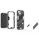 Защитный чехол Deexe Bibercas для Apple iPhone 13 - Dark Blue (370808DB). Фото 7 из 10