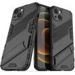 Защитный чехол Deexe Bibercas для Apple iPhone 13 - Black (370808B)