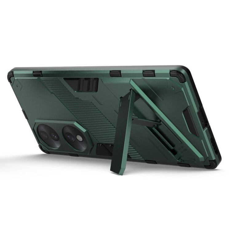 Защитный чехол Deexe Bibercas для Honor 70 - Green: фото 2 из 7