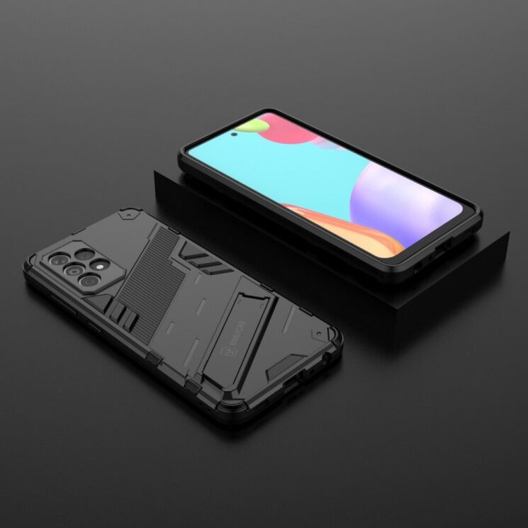 Защитный чехол Deexe Bibercas для Samsung Galaxy A52 (A525) / A52s (A528) - Black: фото 5 из 11