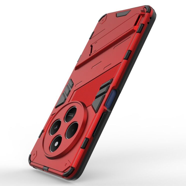 Защитный чехол Deexe Bibercas для Xiaomi Redmi 14C / Redmi A4 5G / Poco C75 - Red: фото 3 из 8