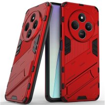 Защитный чехол Deexe Bibercas для Xiaomi Redmi 14C / Redmi A4 5G / Poco C75 - Red: фото 1 из 8