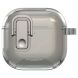 Захисний чохол Deexe Clear Stand для AirPods 5 / 4 - Transparent Black (364461TB). Фото 1 з 8