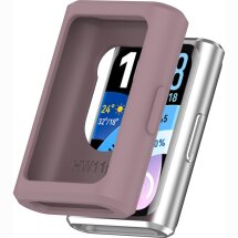 Защитный чехол Deexe Color Frame для Huawei Band 11 Pro - Smoky Purple: фото 1 из 8