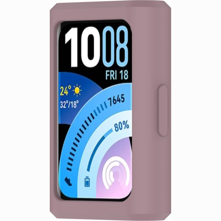 Защитный чехол Deexe Color Frame для Huawei Band 11 Pro - Smoky Purple: фото 5 из 8