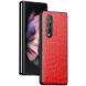 Защитный чехол Deexe Crocodile Cover для Samsung Galaxy Fold 4 - Red (303007R). Фото 1 из 12