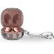 Защитный чехол Deexe Diamond Case для Samsung Galaxy Buds Live / Buds Pro / Buds 2 / Buds 2 Pro / Buds FE - Transparent (267825T). Фото 1 из 7