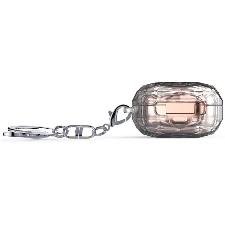 Защитный чехол Deexe Diamond Case для Samsung Galaxy Buds Live / Buds Pro / Buds 2 / Buds 2 Pro / Buds FE - Transparent: фото 4 из 7