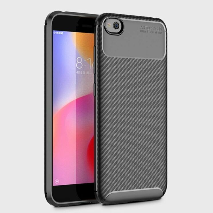 Защитный чехол Deexe Fusion для Xiaomi Redmi Go - Black: фото 1 из 11