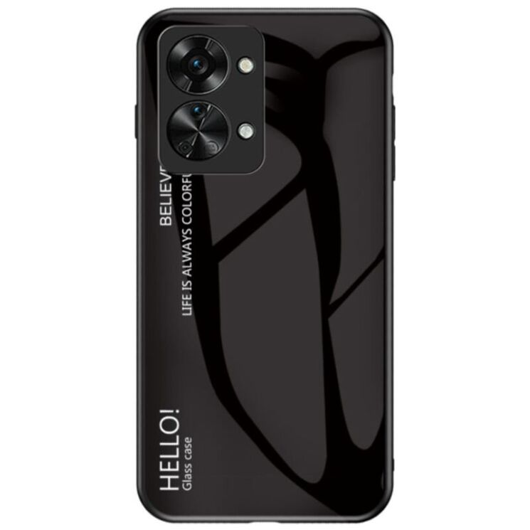 Защитный чехол Deexe Gradient Color для OnePlus Nord 2T - Black: фото 1 из 10