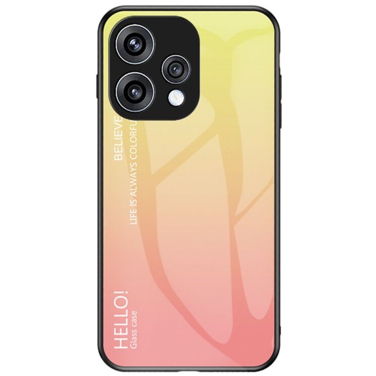 Захисний чохол Deexe Gradient Color для OPPO Reno 15 - Yellow: фото 1 з 8
