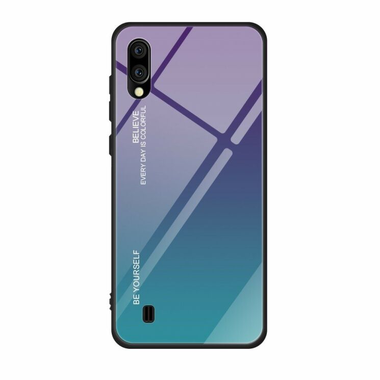 Защитный чехол Deexe Gradient Color для Samsung Galaxy M10 (M105) - Purple / Blue: фото 1 из 13
