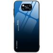 Защитный чехол Deexe Gradient Color для Xiaomi Poco X3 / Poco X3 Pro - Black / Blue (281427BL)