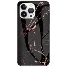 Защитный чехол Deexe Gradient Pattern для Apple iPhone 14 Pro Max - Black / Gold: фото 1 из 9