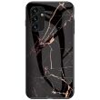 Защитный чехол Deexe Gradient Pattern для Samsung Galaxy A34 (A346) - Black / Gold (319823BF)