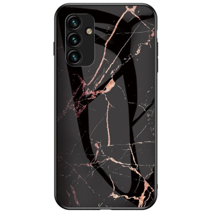 Защитный чехол Deexe Gradient Pattern для Samsung Galaxy A34 (A346) - Black / Gold: фото 1 из 7