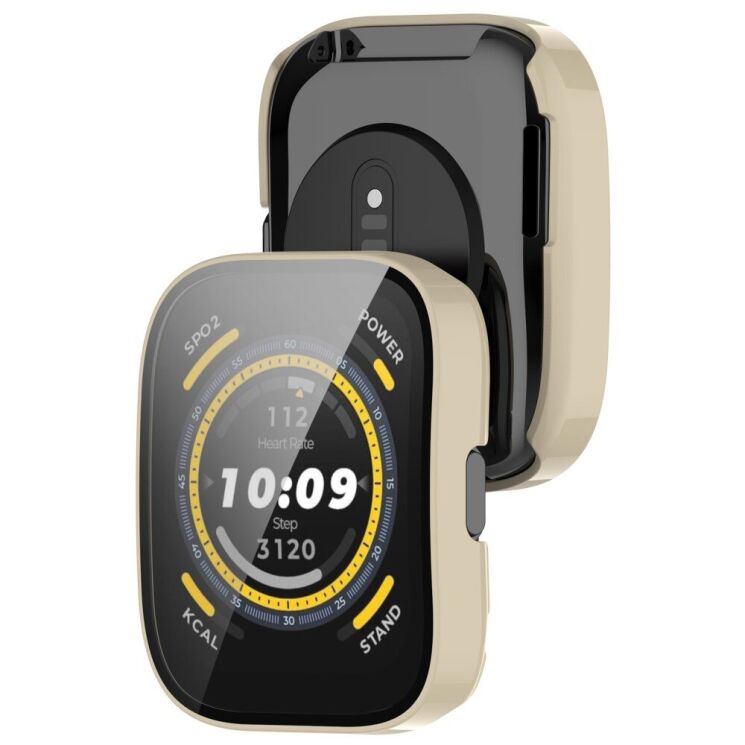 Захисний чохол Deexe Hard Frame для Xiaomi Amazfit Bip 5 - Ivory White: фото 7 з 8