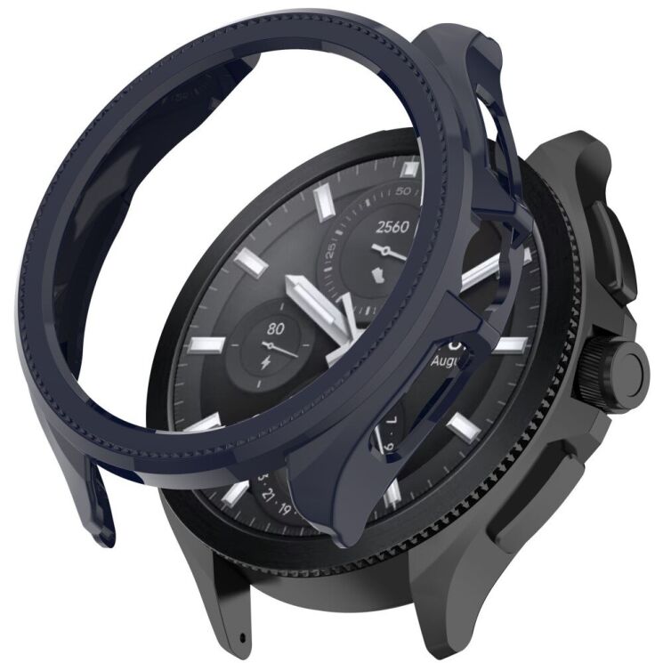 Захисний чохол Deexe Hard Frame для Xiaomi Watch 2 Pro - Ink Blue: фото 1 з 8