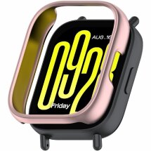 Защитный чехол Deexe Hollow Frame для Xiaomi Redmi Watch 5 Active - Rose Gold: фото 1 из 6