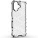 Защитный чехол Deexe Honeycomb Series для Apple iPhone 17 - Grey (387203H). Фото 3 из 8