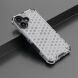 Защитный чехол Deexe Honeycomb Series для Apple iPhone 17 - Grey (387203H). Фото 6 из 8