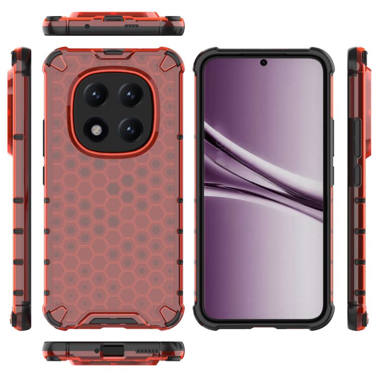 Защитный чехол Deexe Honeycomb Series для Xiaomi Redmi Note 15 Pro Plus / Poco M8 Pro 5G - Grey: фото 6 из 6