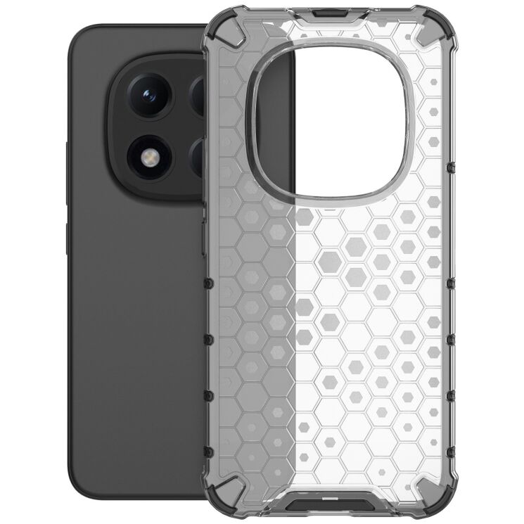 Защитный чехол Deexe Honeycomb Series для Xiaomi Redmi Note 15 Pro Plus / Poco M8 Pro 5G - Grey: фото 2 из 6